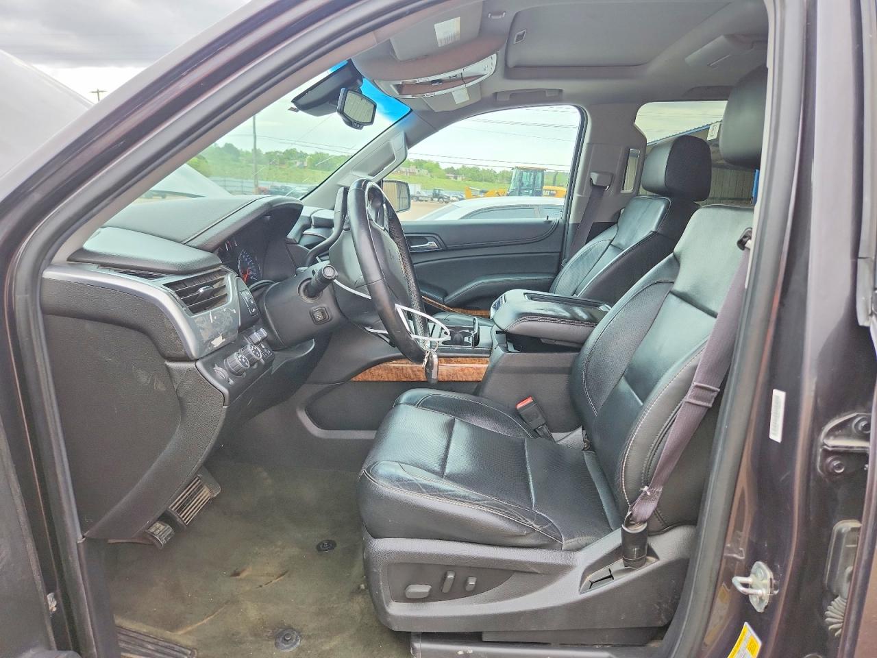 2015 Chevrolet Suburban K1500 Ltz Gray vin: 1GNSKKKC7FR243998