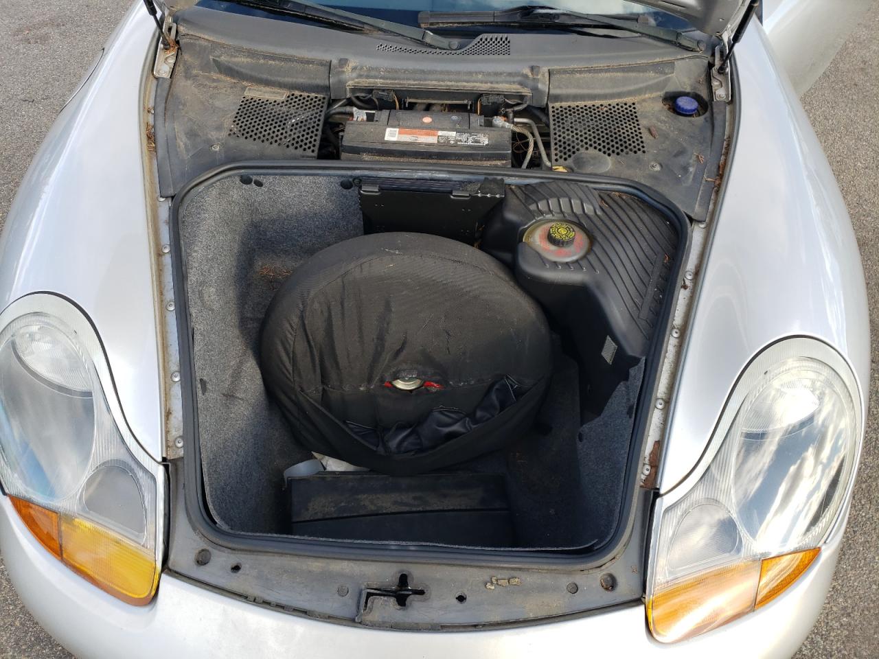 1997 Porsche Boxster Silver vin: WP0CA298XVS622891