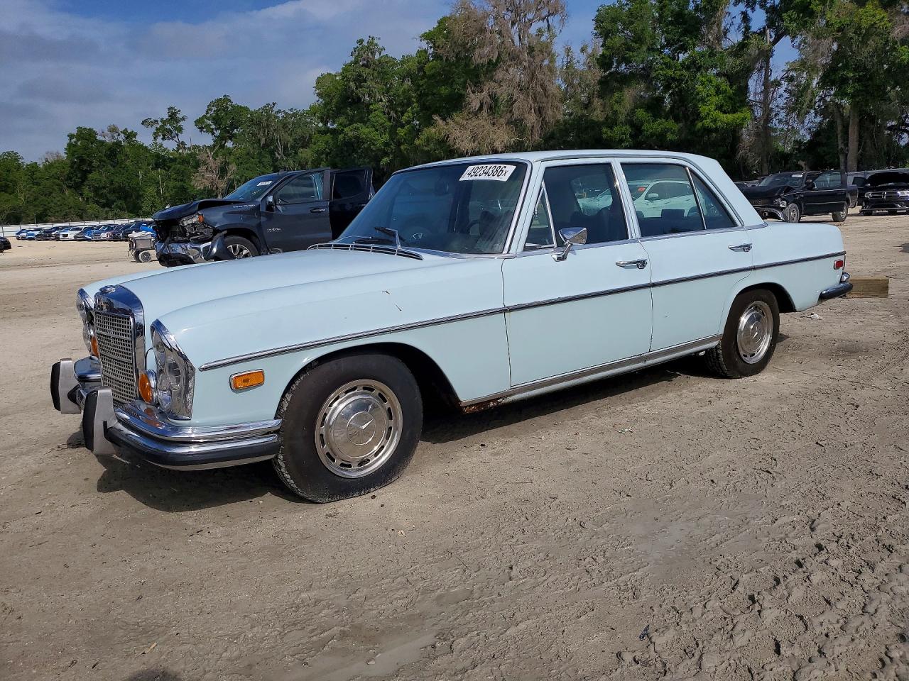 1971 Mercedes Benz 280 Синий vin: 10801612074016