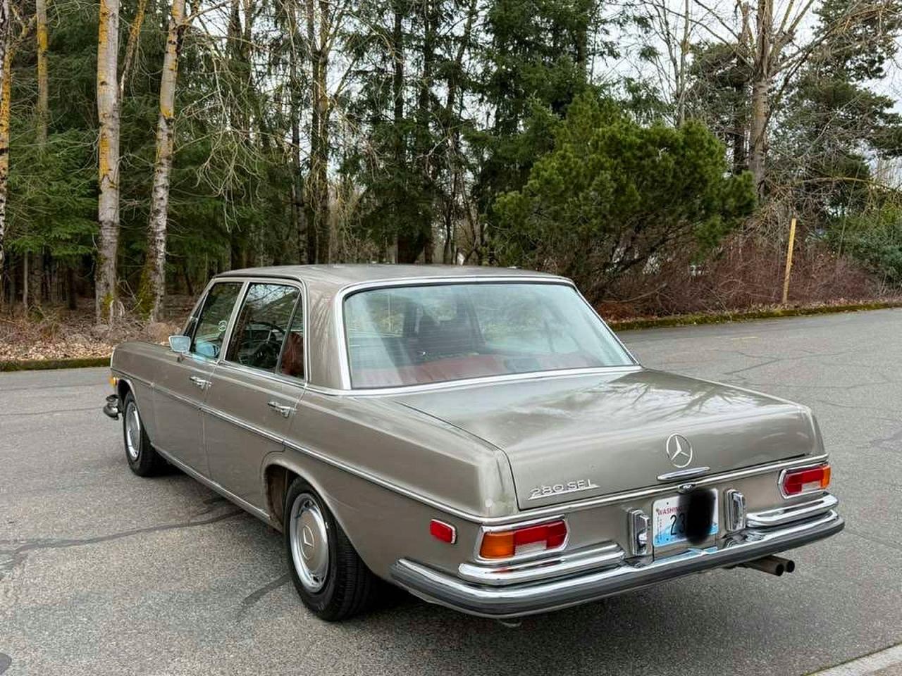 1971 Mercedes Benz 280 E Gray vin: 10801912068752