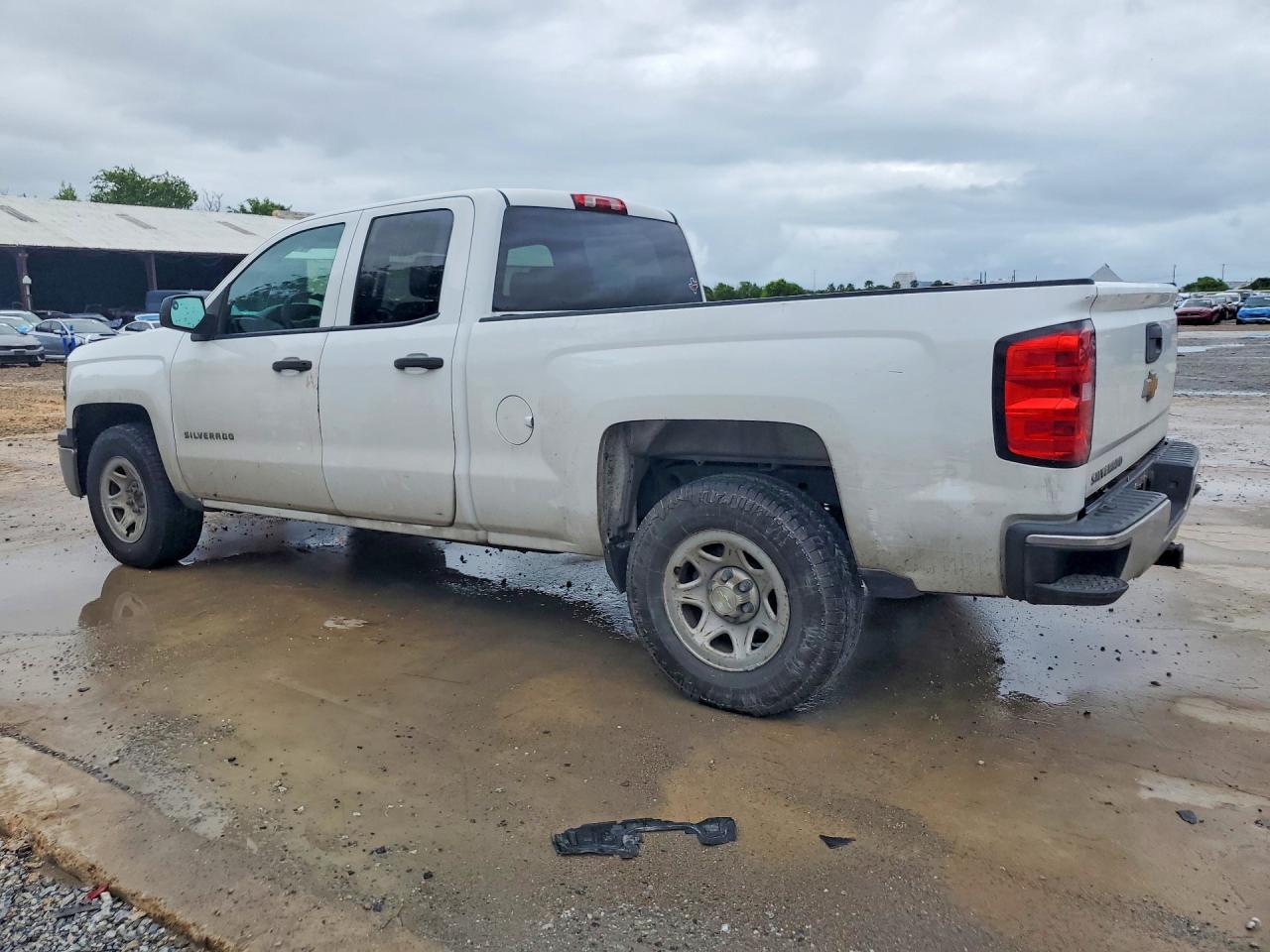 2014 Chevrolet Silverado C1500 White vin: 1GCRCPEC9EZ288128