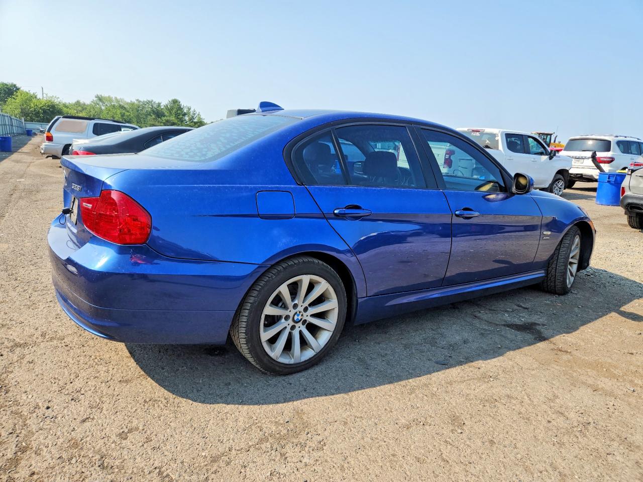 2010 Bmw 328 Xi Sulev Blue vin: WBAPK5C50AA646435