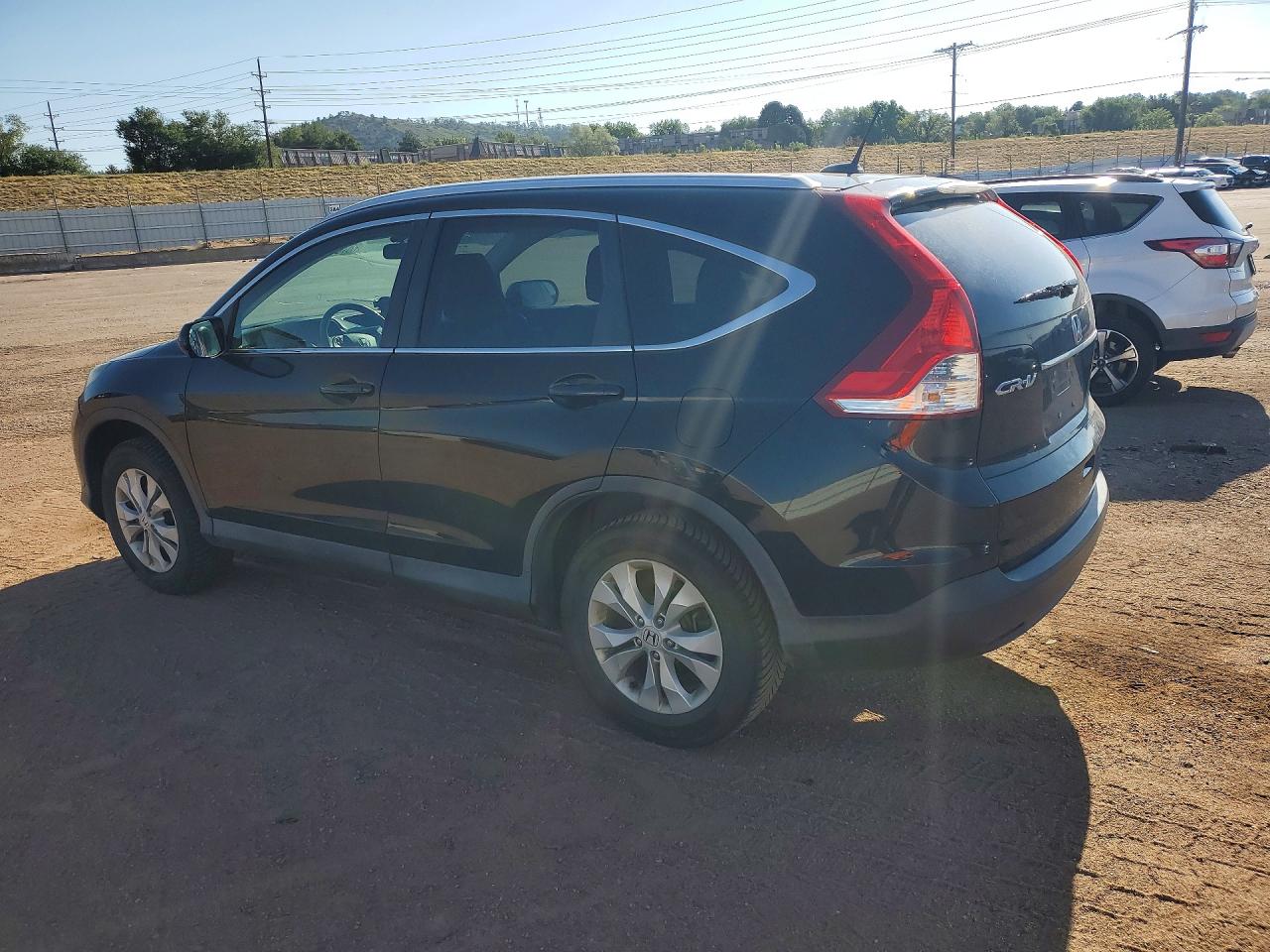 2014 Honda Cr-v Exl Black vin: 2HKRM4H71EH700821
