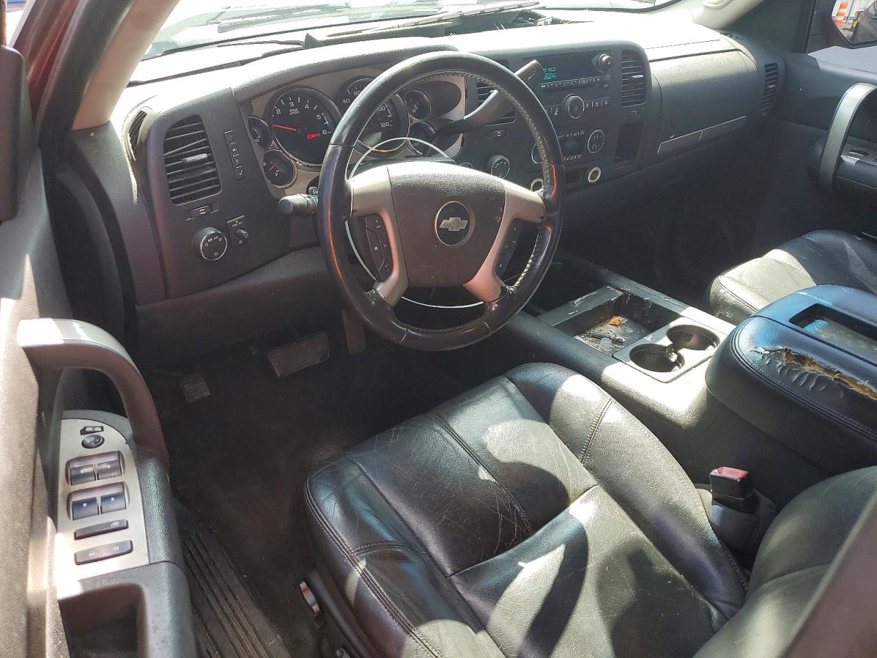 2008 Chevrolet Silverado K1500 Red vin: 2GCEK190381251751