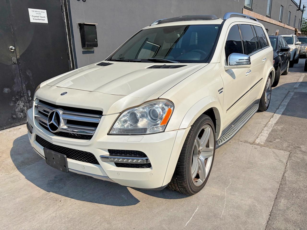 2012 Mercedes-benz Gl 350 Bluetec White vin: 4JGBF2FEXCA780458