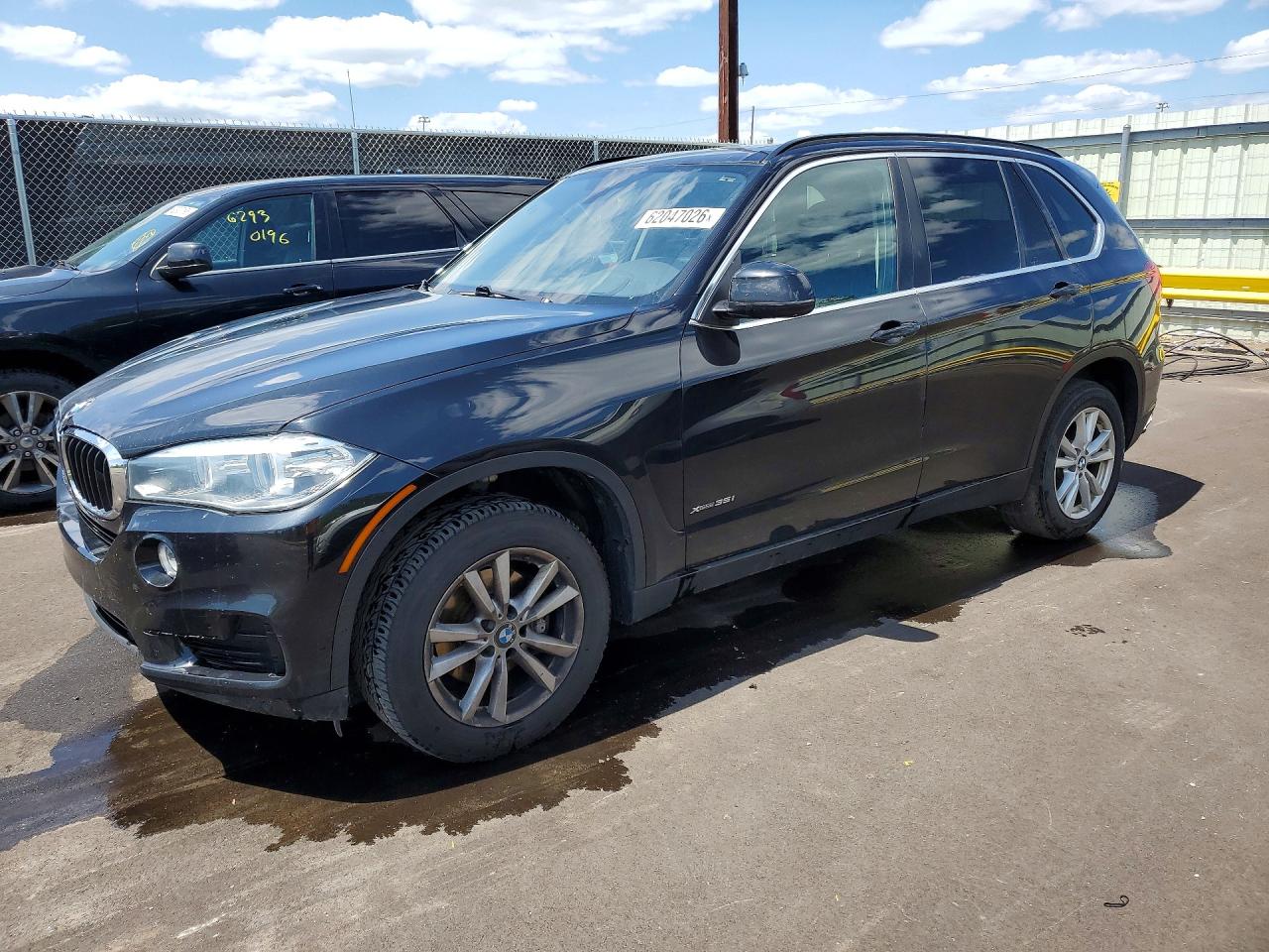 2015 Bmw X5 Xdrive35i Black vin: 5UXKR0C50F0P05605