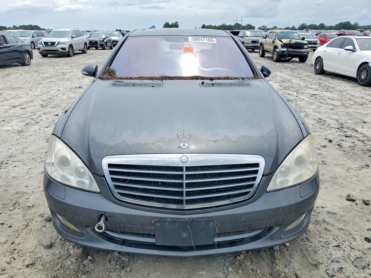2007 Mercedes-benz S 550 4matic Серый vin: WDDNG86X87A107201