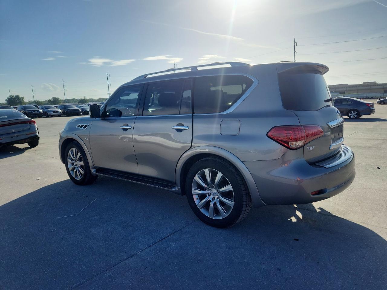 2011 Infiniti Qx56 Base Gray vin: JN8AZ2NF7B9503627