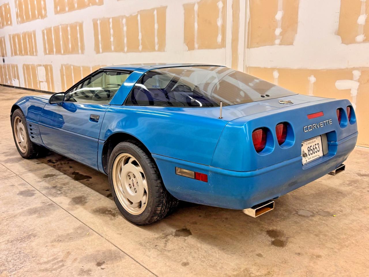 1992 Chevrolet Corvette Blue vin: 1G1YY23P1N511473