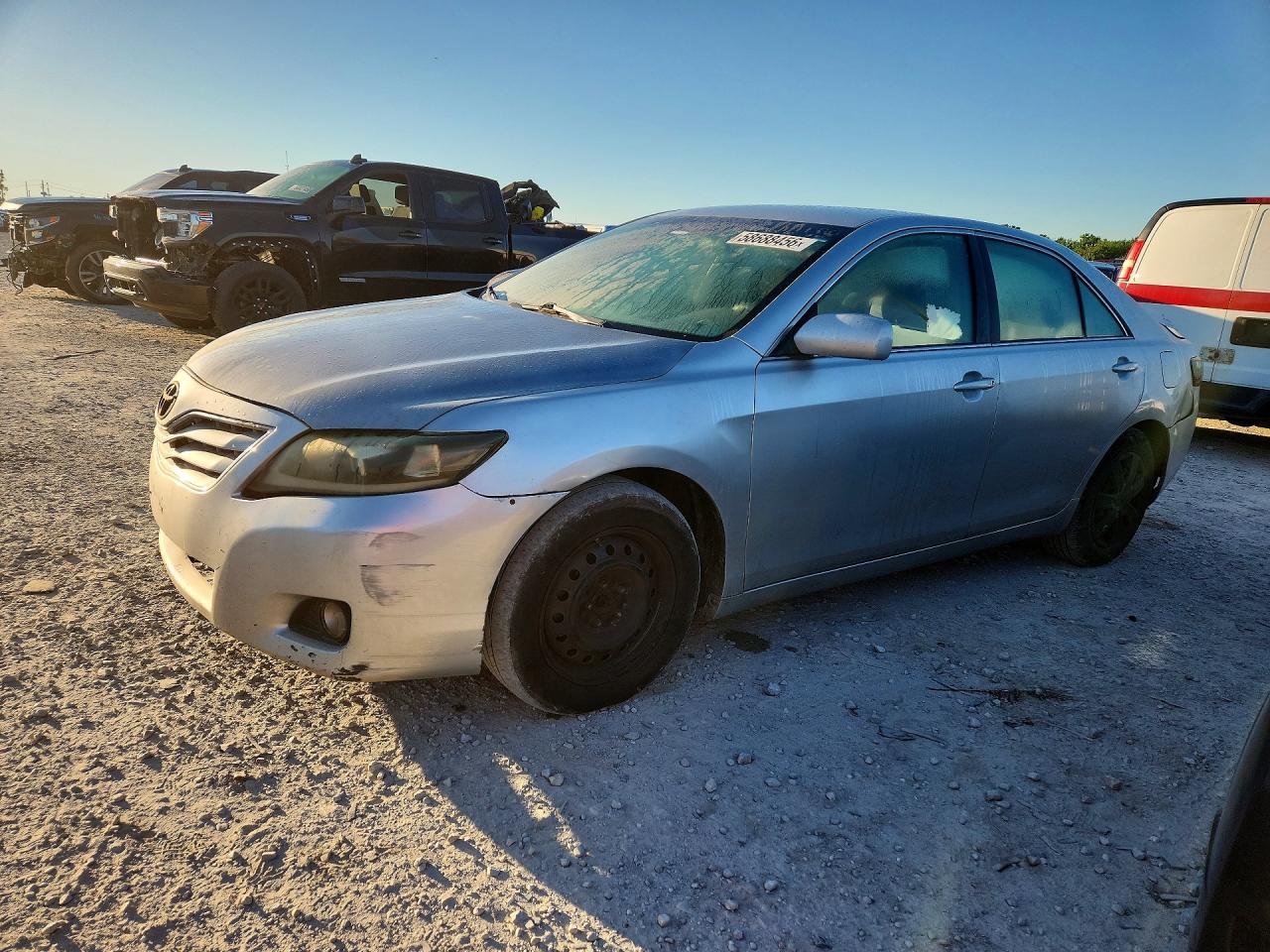2011 Toyota Camry Base Silver vin: 4T1BF3EK2BU181080