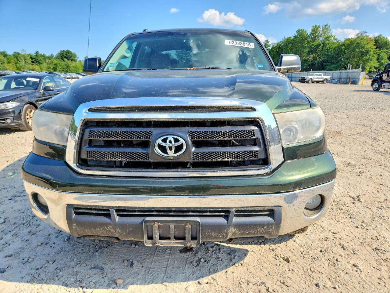 2010 Toyota Tundra Crewmax Sr5 Green vin: 5TFDY5F17AX140093