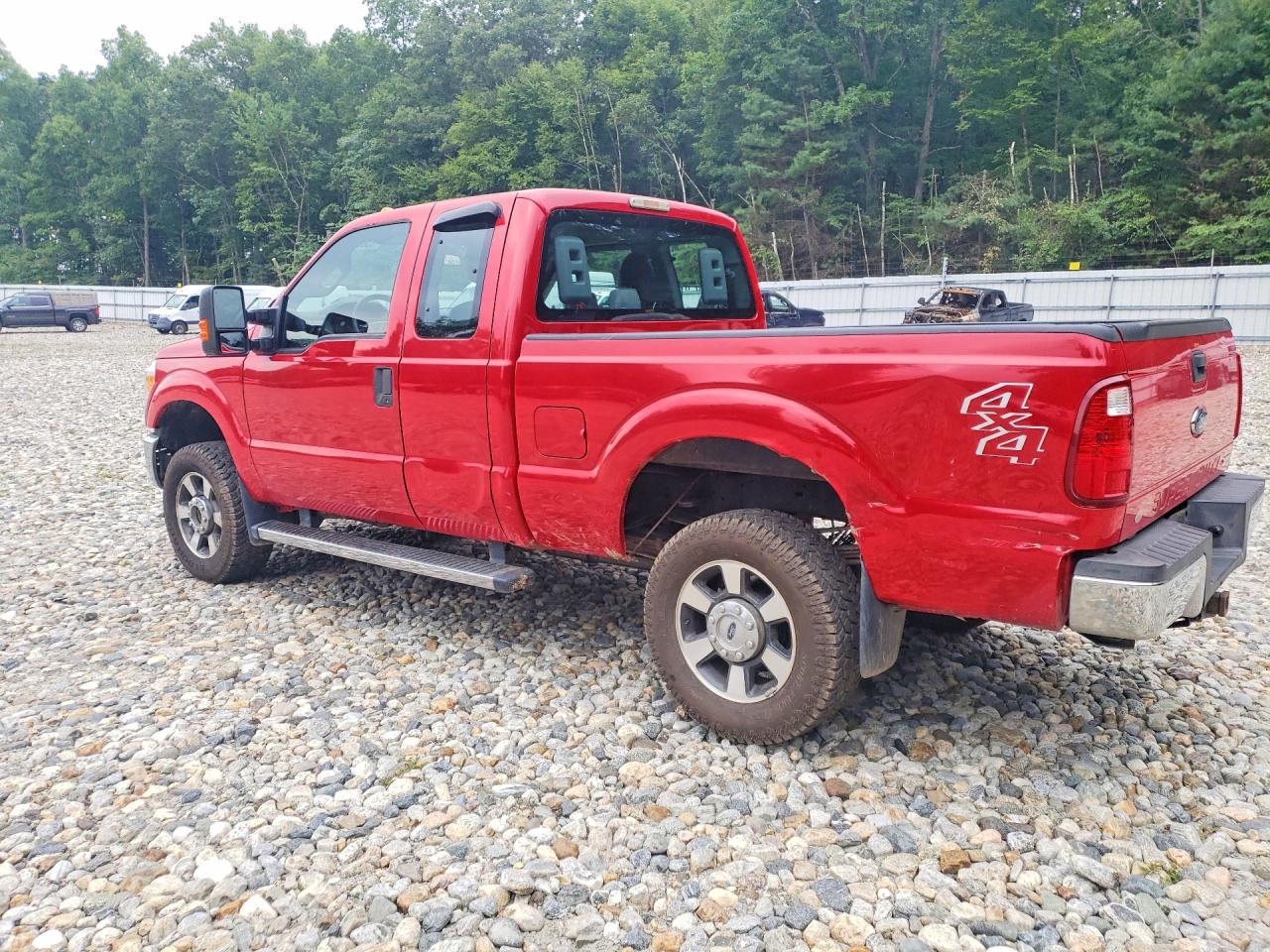2015 Ford F350 Super Duty Red vin: 1FT8X3B6XFEA67251