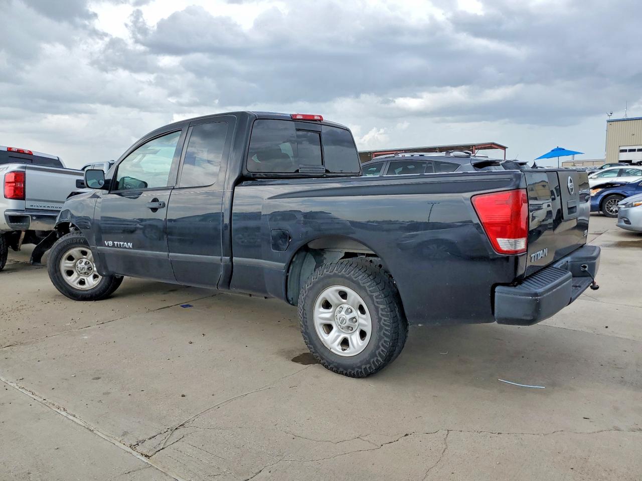 2007 Nissan Titan Xe Black vin: 1N6AA06A37N234483