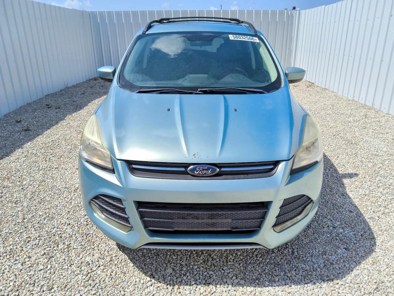 2013 Ford Escape Se Blue vin: 1FMCU0GX7DUA25718