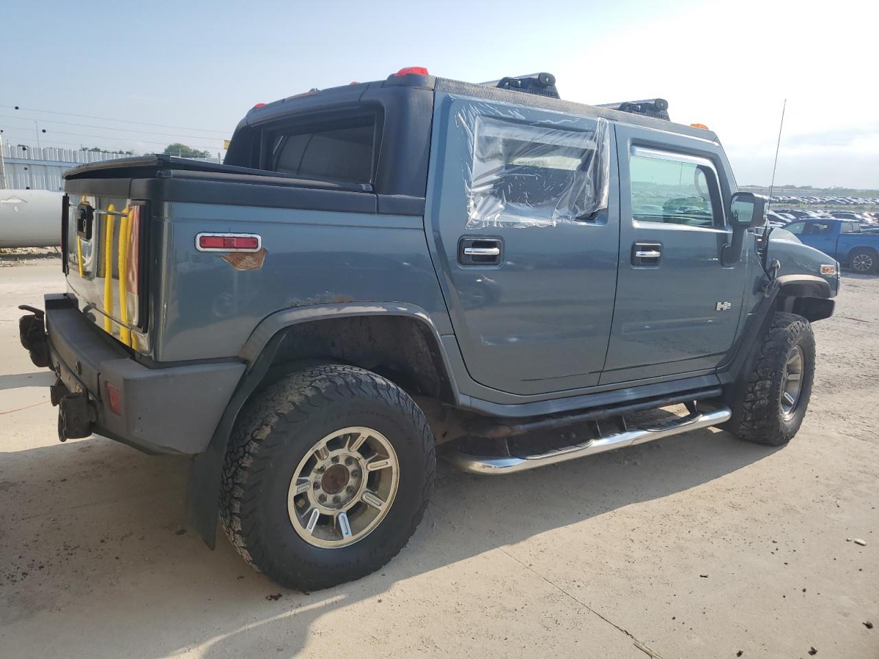 2007 Hummer H2 Sut Blue vin: 5GRGN22U67H113120
