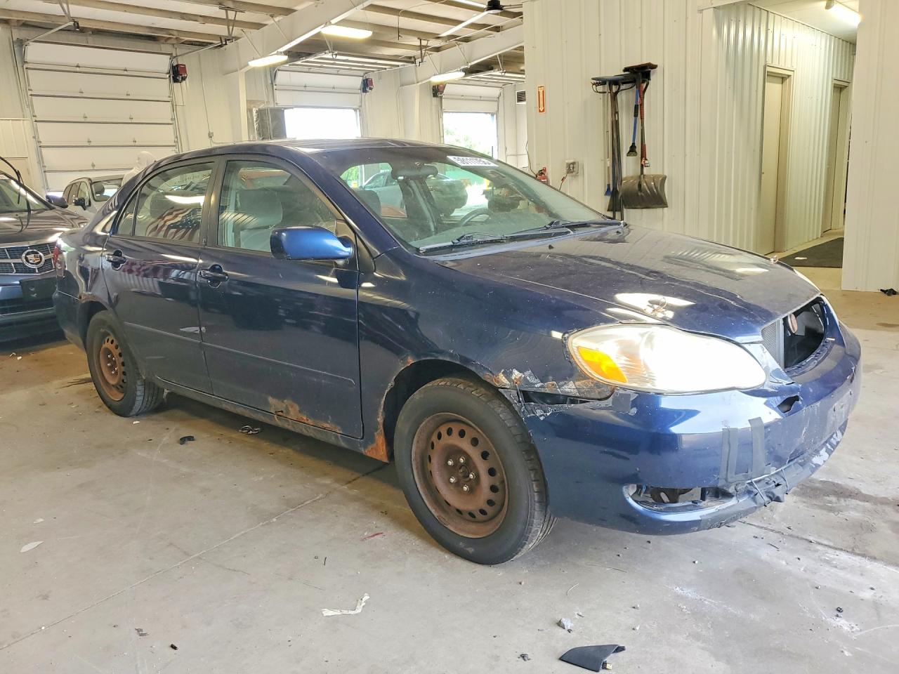 2008 Toyota Corolla Le Blue vin: 1NXBR30E68Z978109