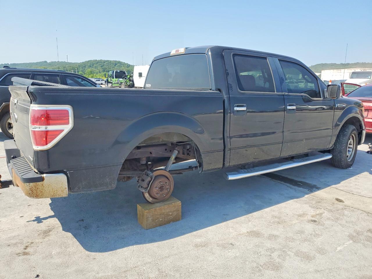 2012 Ford F150 Supercrew Black vin: 1FTFW1CF4CFC08530