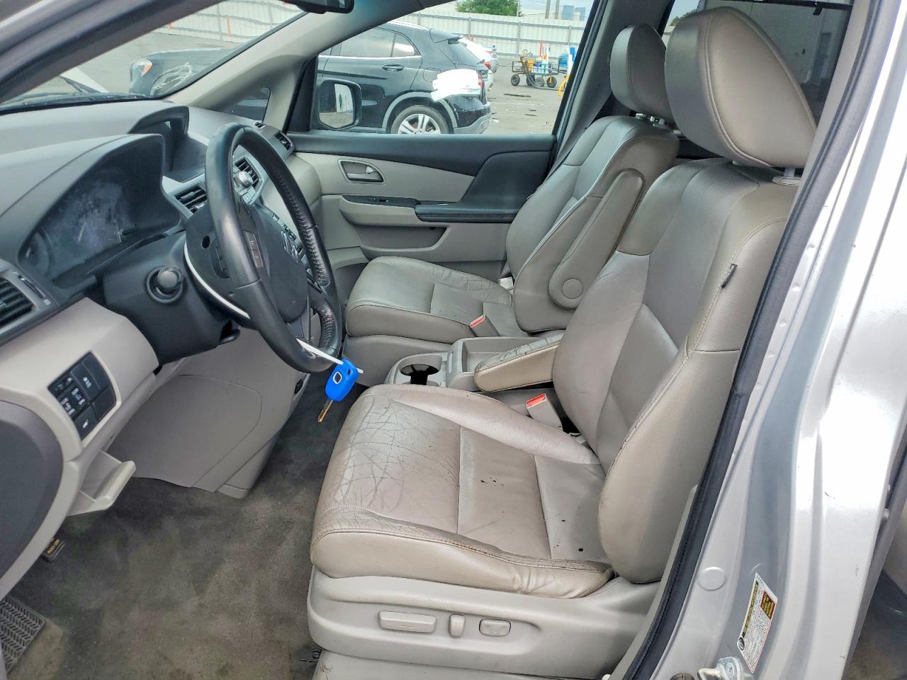2012 Honda Odyssey Exl Silver vin: 5FNRL5H64CB036008