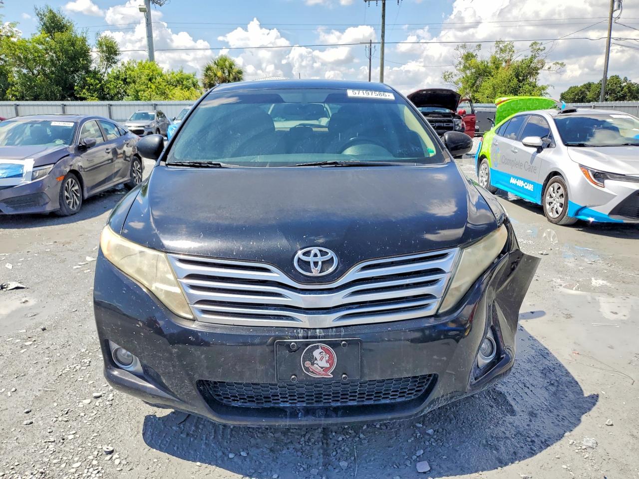 2009 Toyota Venza Fwd V6 Black vin: 4T3ZK11A89U016972