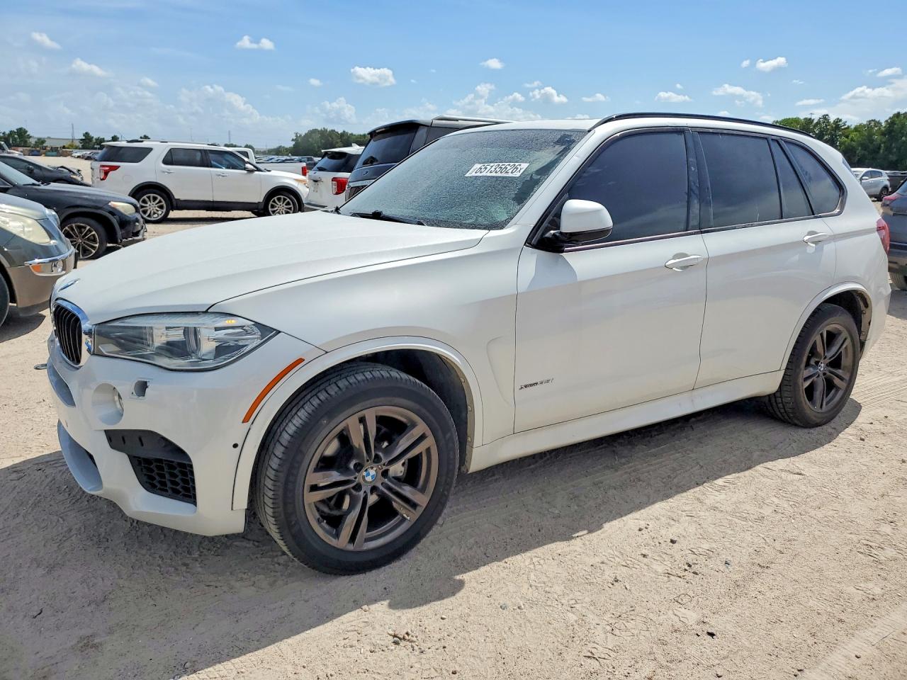 2015 Bmw X5 Xdrive35i Белый vin: 5UXKR0C5XF0P03666