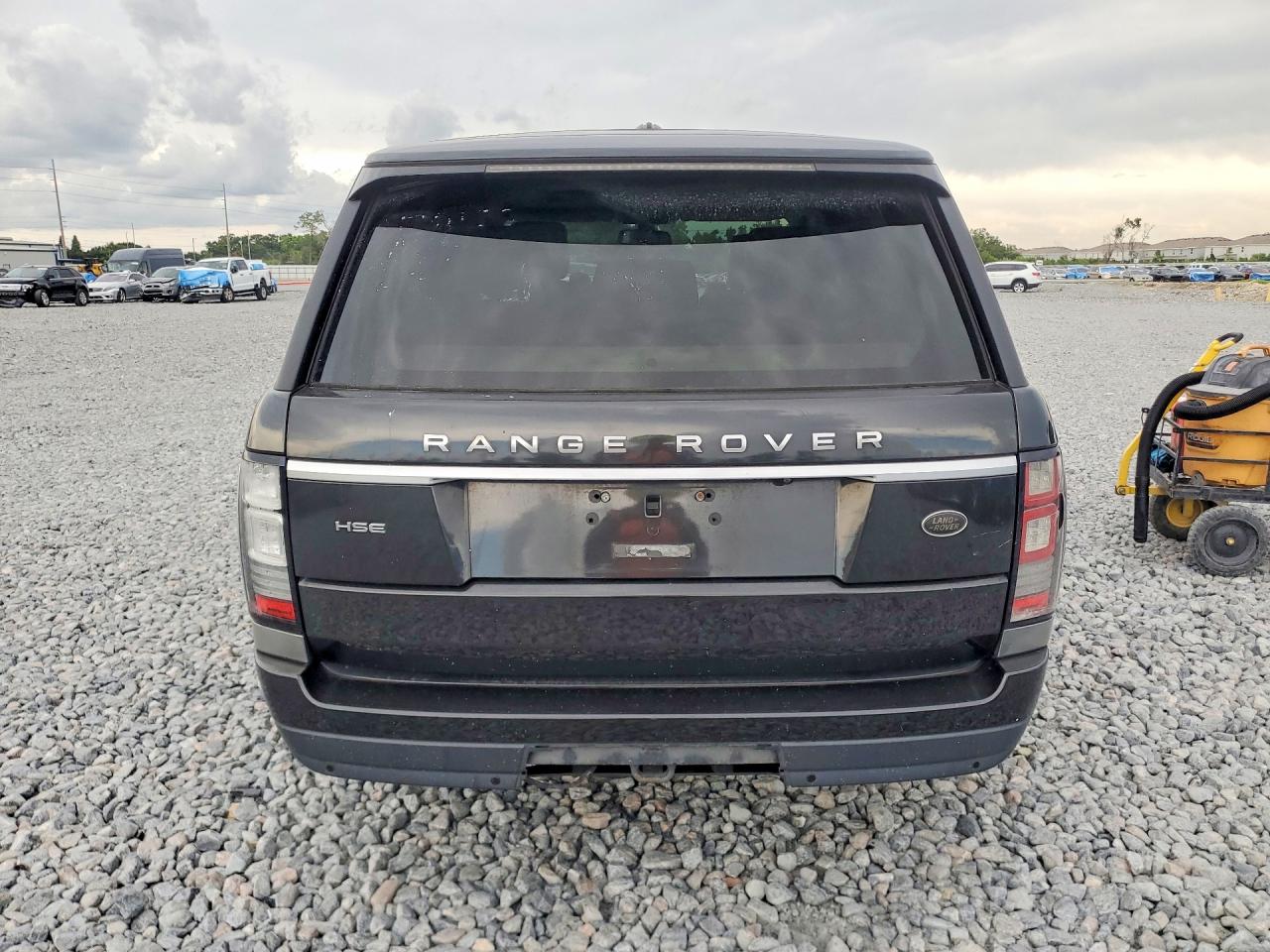 2014 Land Rover Range Rover Hse Black vin: SALGS2WF3EA176129