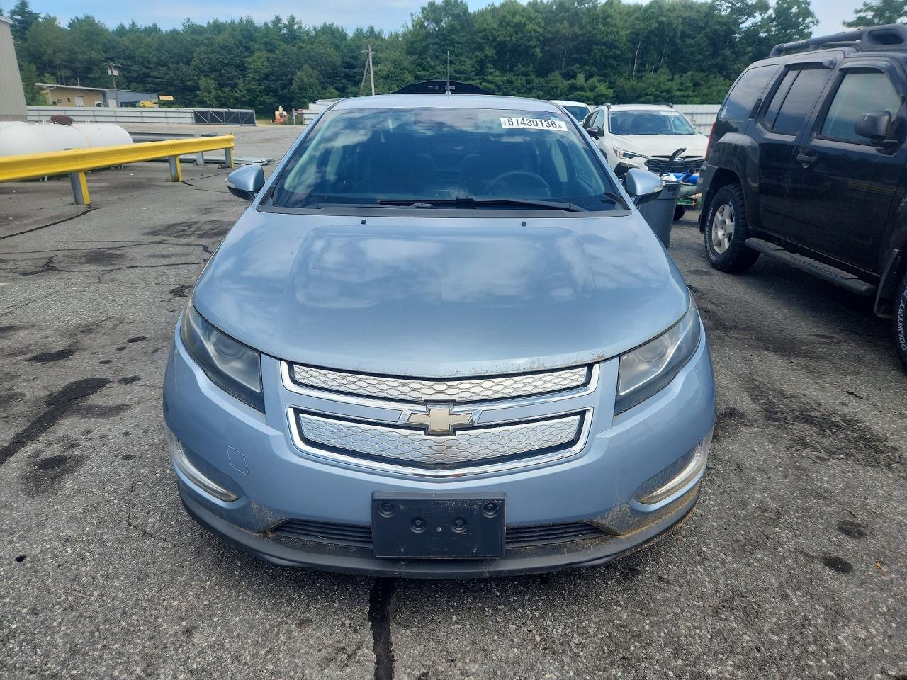 2013 Chevrolet Volt Blue vin: 1G1RA6E40DU104157