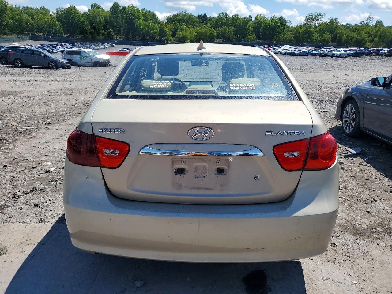 2010 Hyundai Elantra Gls Tan vin: KMHDU4ADXAU023659