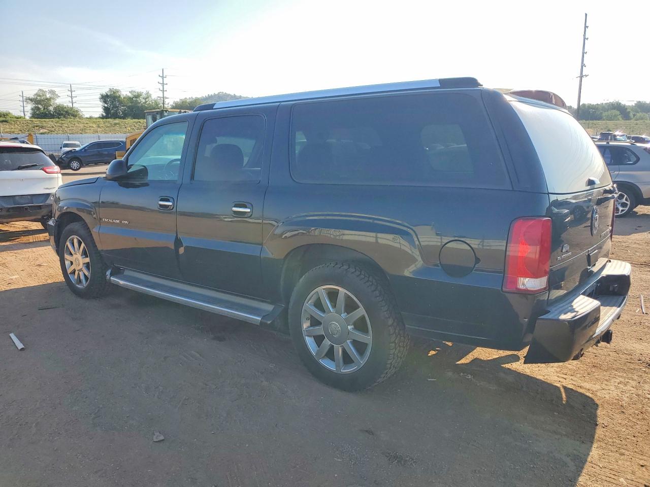 2006 Cadillac Escalade Esv Black vin: 3GYFK66N86G103398