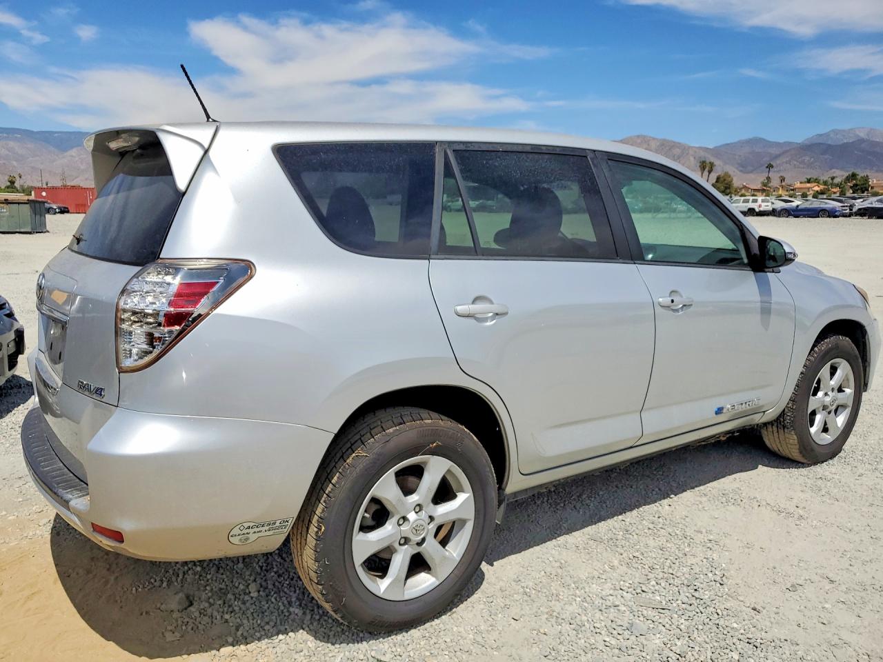 2013 Toyota Rav4 Ev Base Серебряный vin: 2T3YL4DV7DW002238