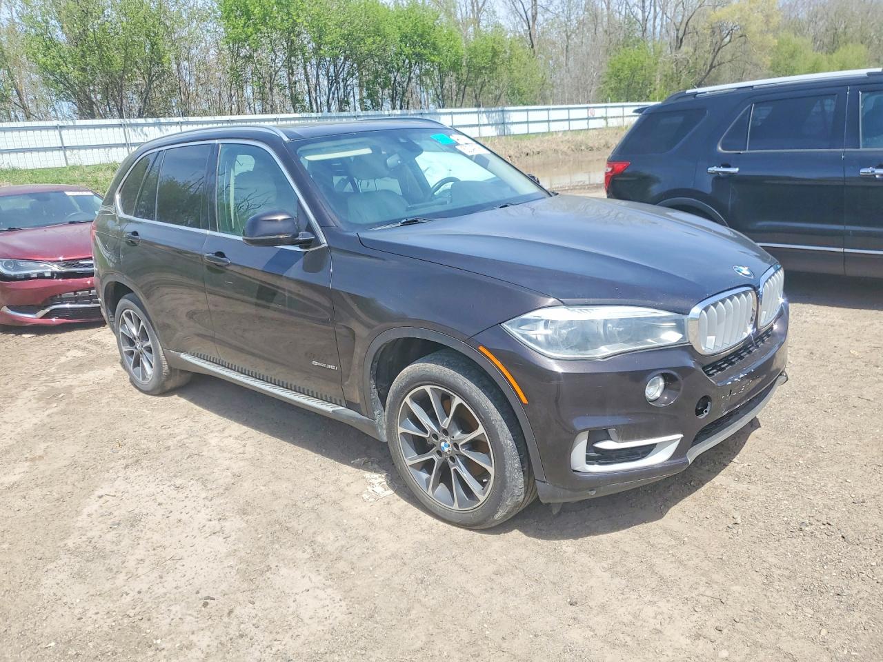 2014 Bmw X5 Sdrive35i Черный vin: 5UXKR2C54E0C00177