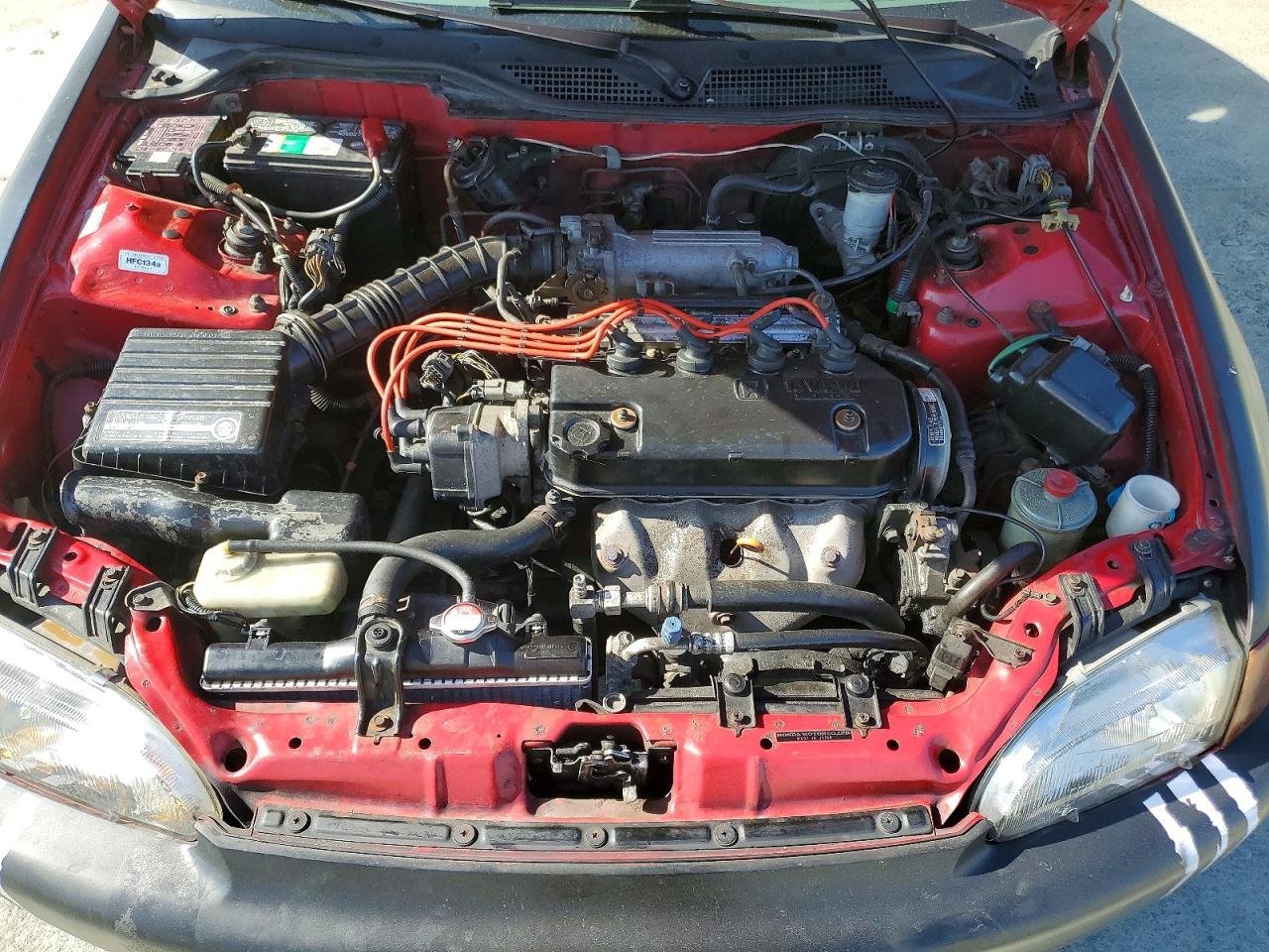 1995 Honda Civic Lx Черный vin: JHMEG865XSS030924