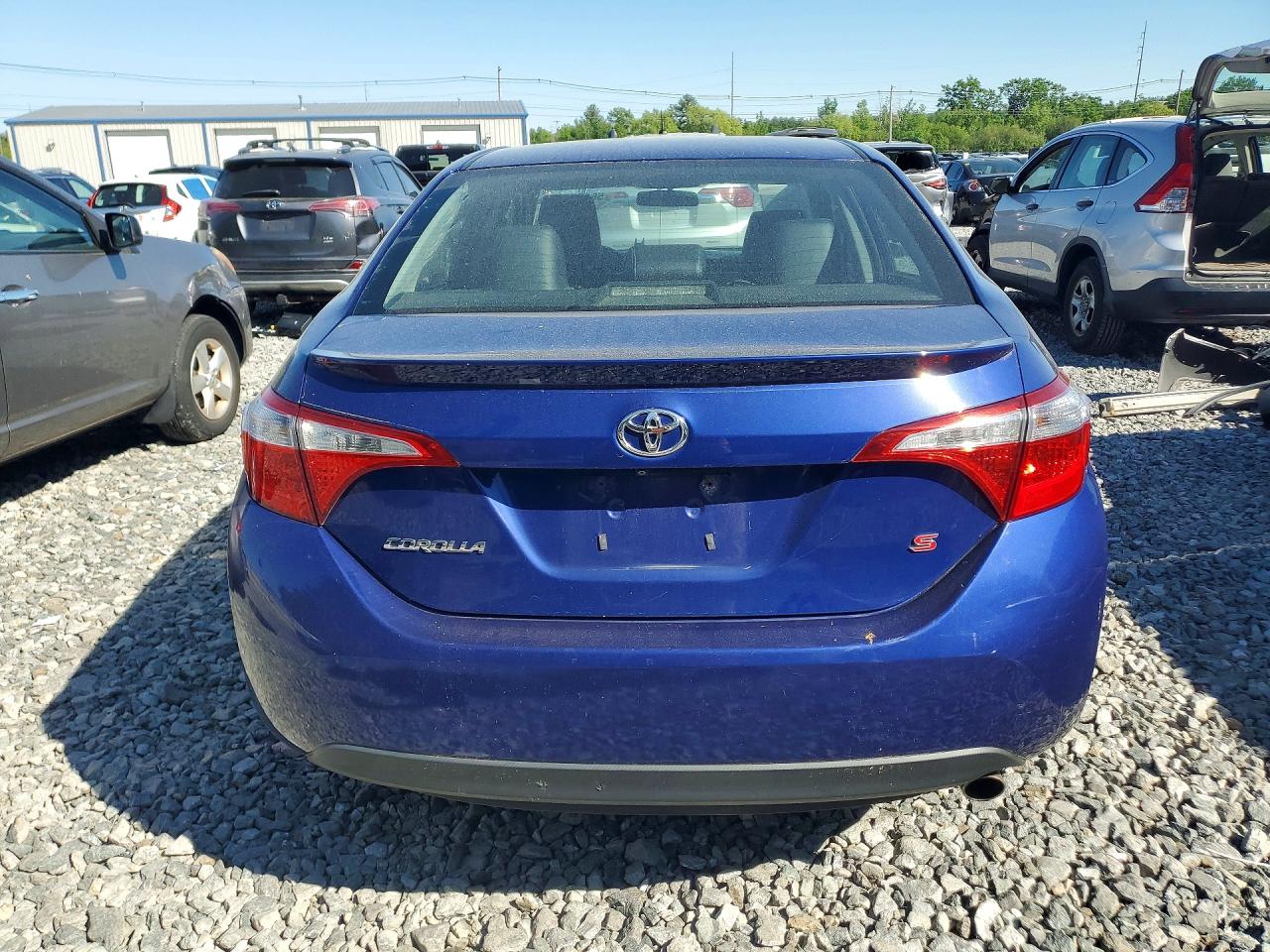 2015 Toyota Corolla S Plus Blue vin: 2T1BURHE6FC279194