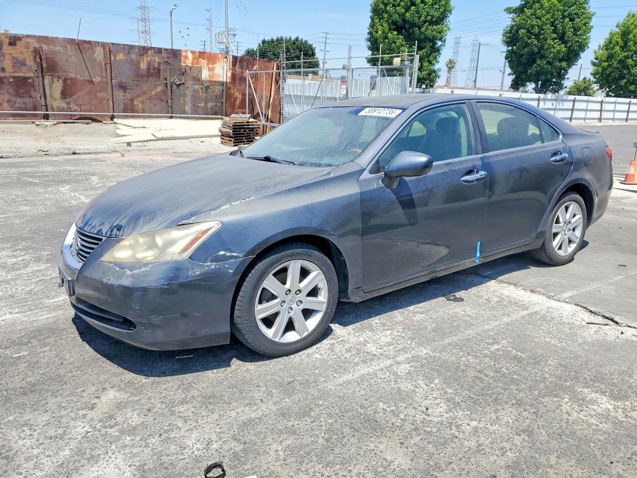 2009 Lexus Es 350 Gray vin: JTHBJ46G392341409