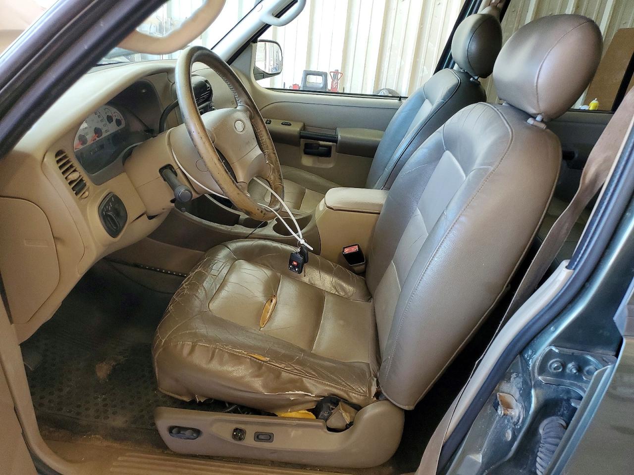 2004 Ford Explorer Sport Trac Green vin: 1FMZU67K54UA28621