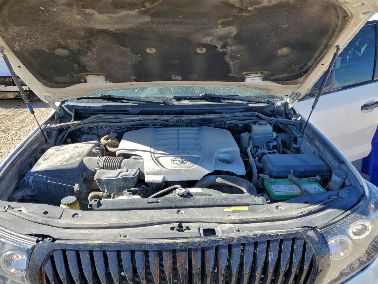 2008 Toyota Land Cruiser Белый vin: JTMHY05JX85001345