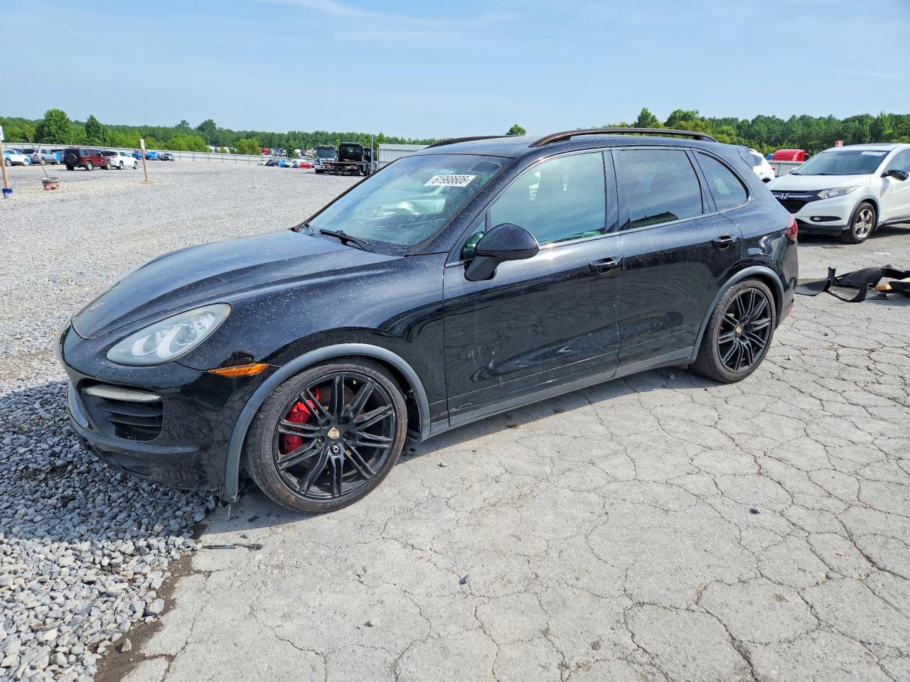 2012 Porsche Cayenne Turbo Black vin: WP1AC2A2XCLA83719