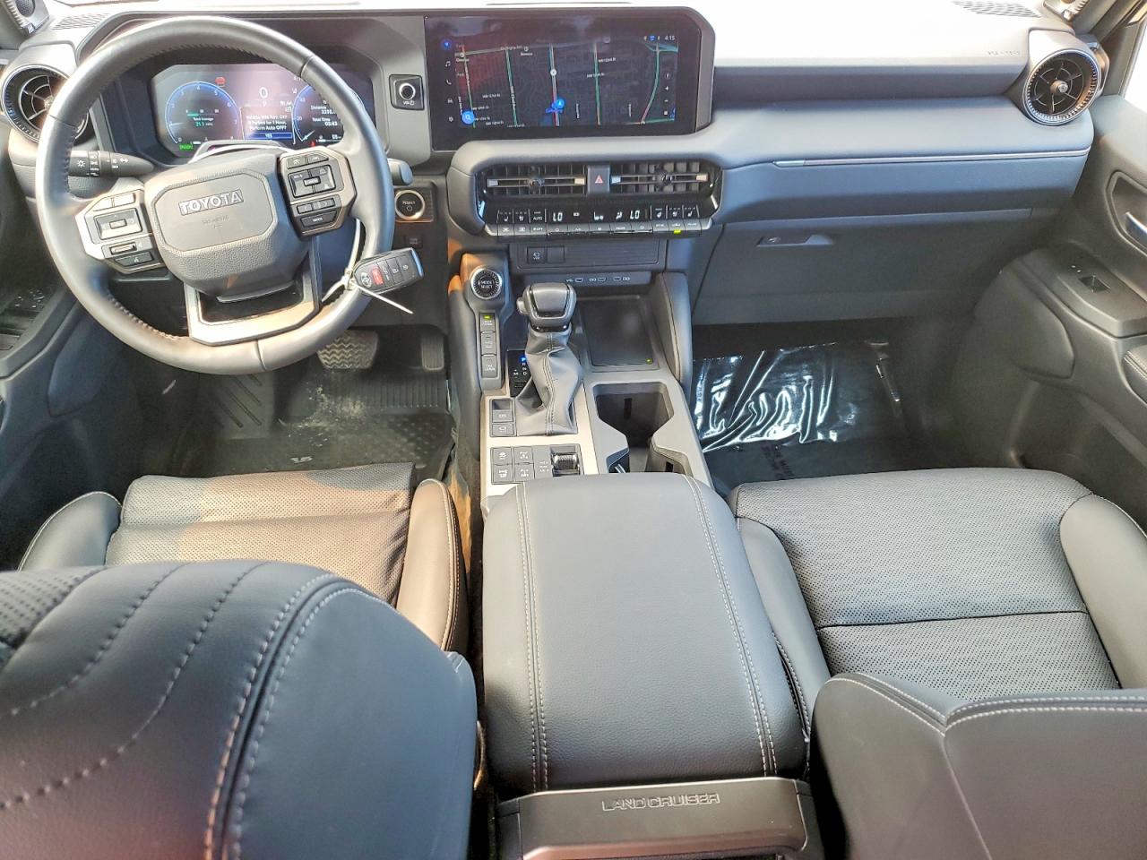 2025 Toyota Land Cruiser Base Gray vin: JTEABFAJ7S5011409