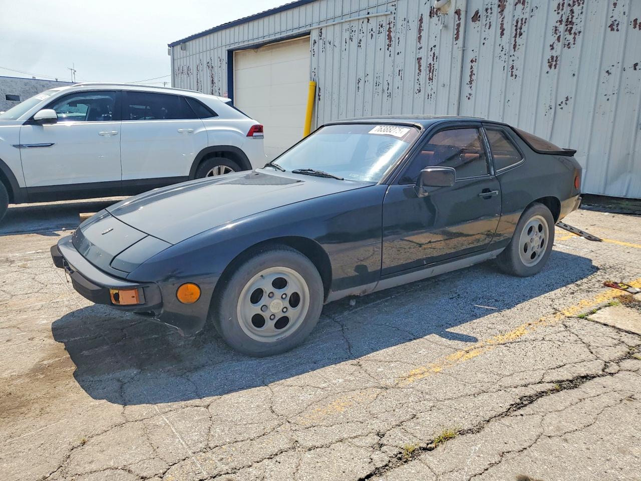 1987 Porsche 924 S Black vin: WP0AA0924HN456779