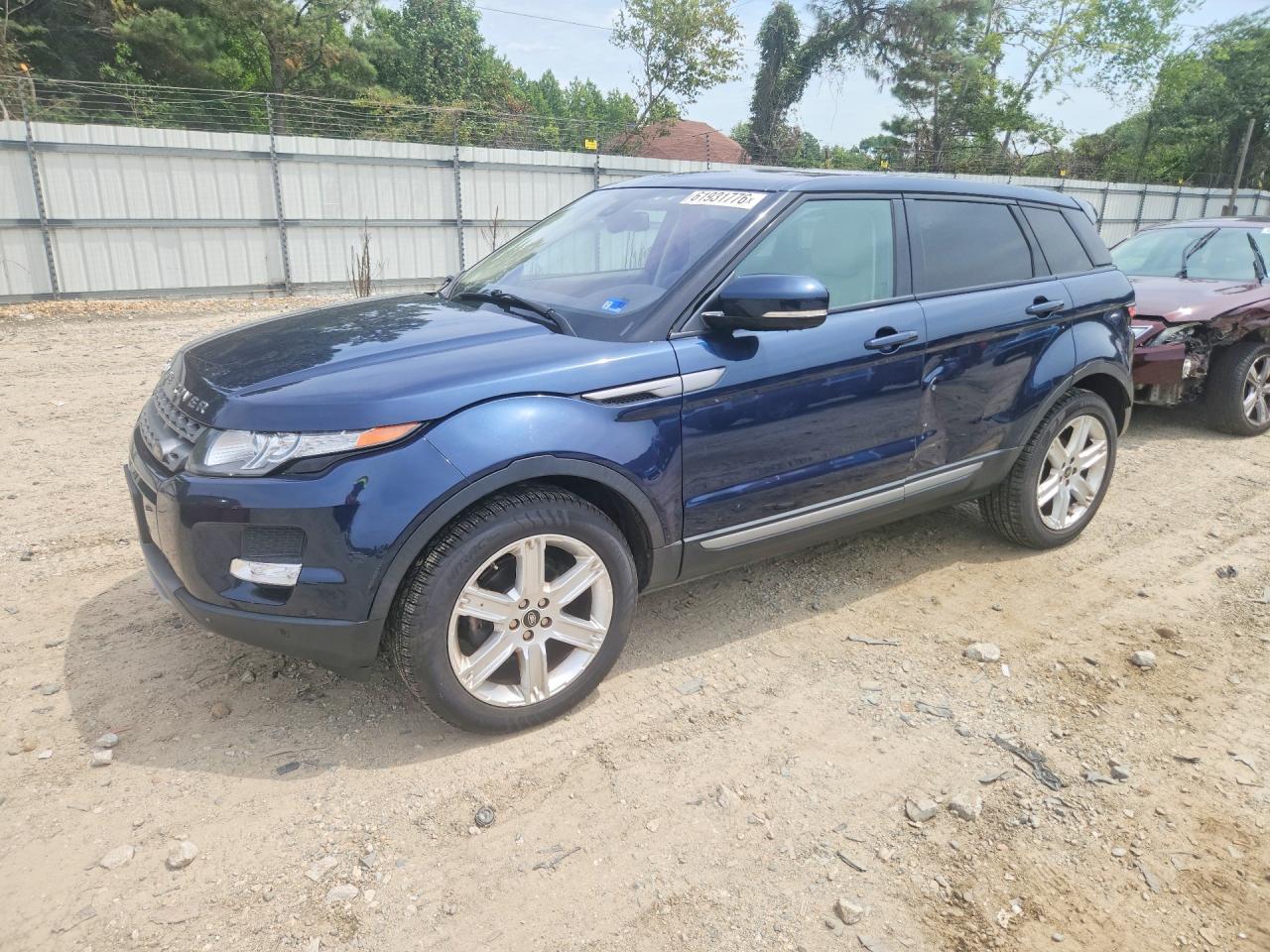 2013 Land Rover Range Rover Evoque Pure Premium Синий vin: SALVR2BG8DH809912