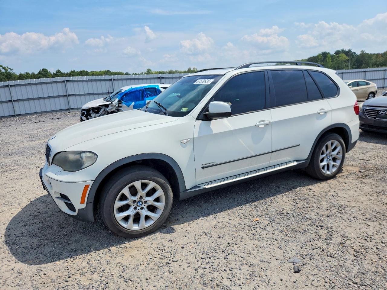 2011 Bmw X5 Xdrive35i White vin: 5UXZV4C56BL414519