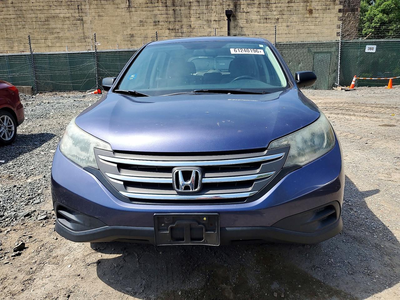 2013 Honda Cr-v Lx Blue vin: 5J6RM4H33DL015575