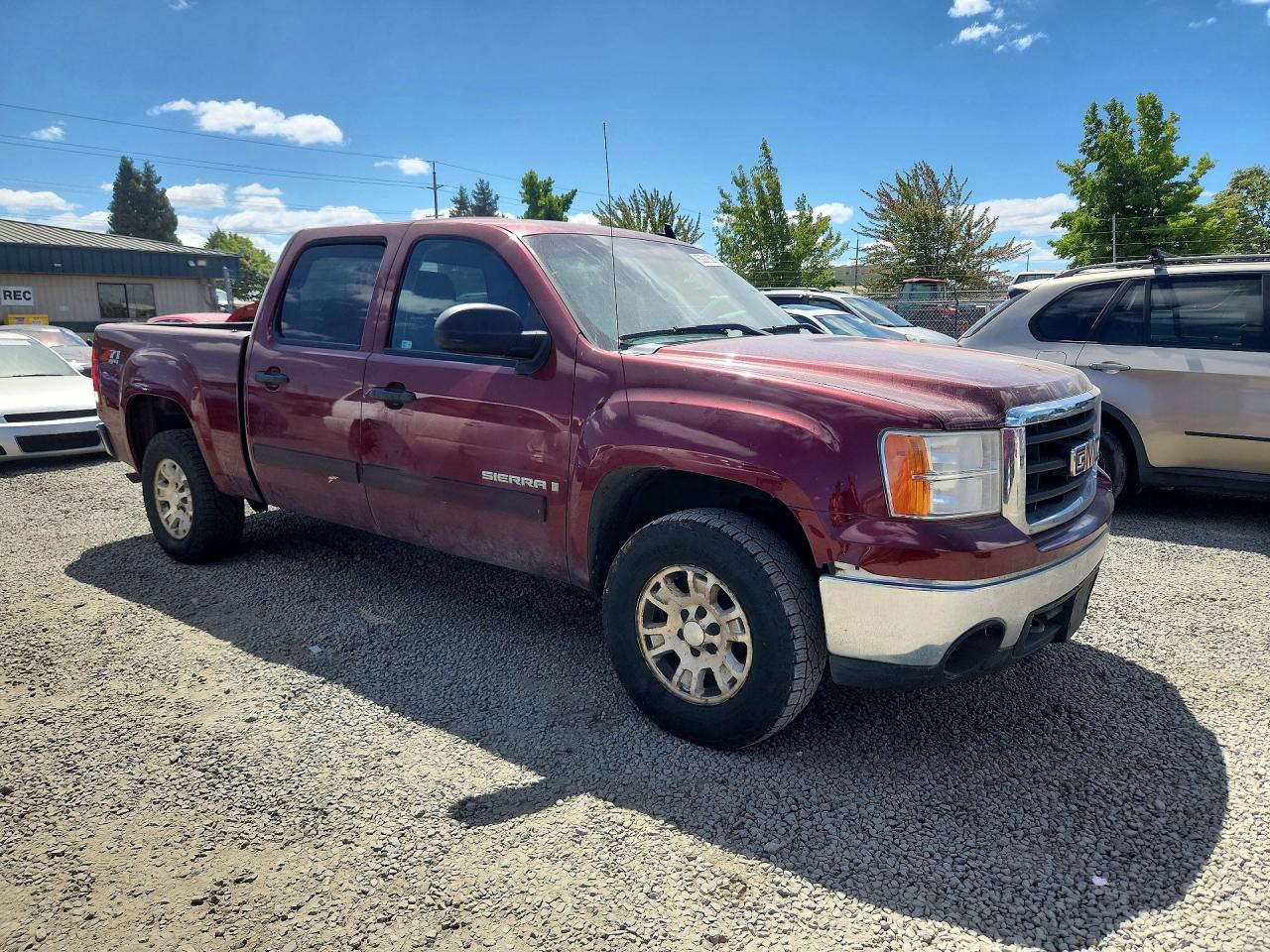 2008 Gmc Sierra K1500 Burgundy vin: 3GTEK13J28G245934