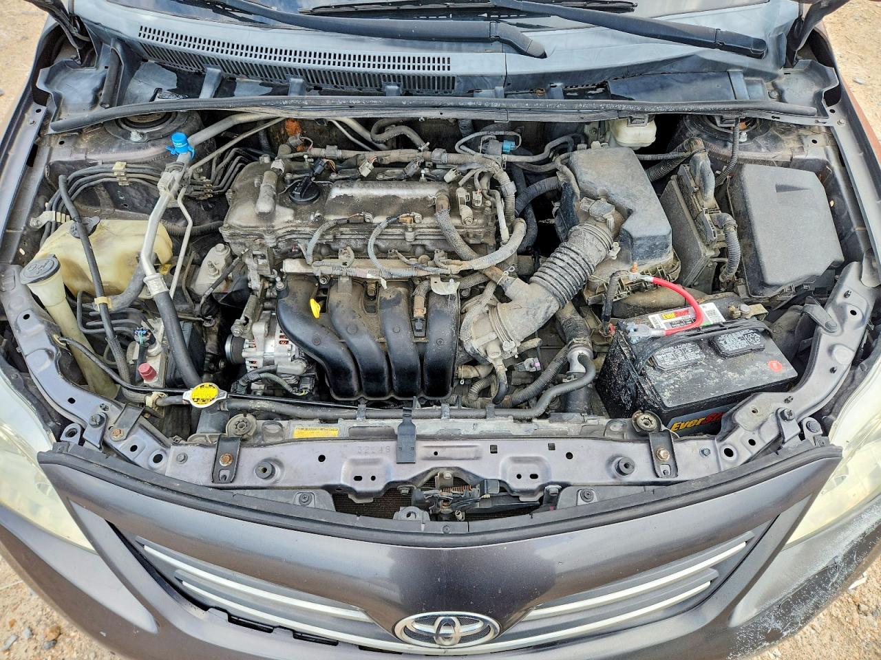 2013 Toyota Corolla Le Charcoal vin: 5YFBU4EE3DP133016