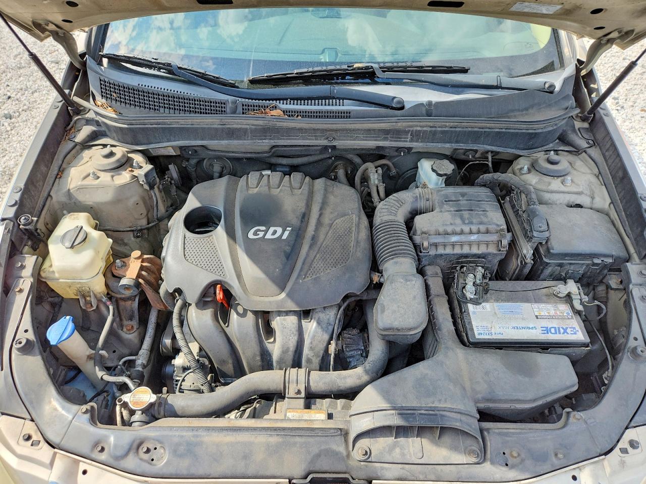 2011 Hyundai Sonata Gls Beige vin: 5NPEB4AC5BH225150