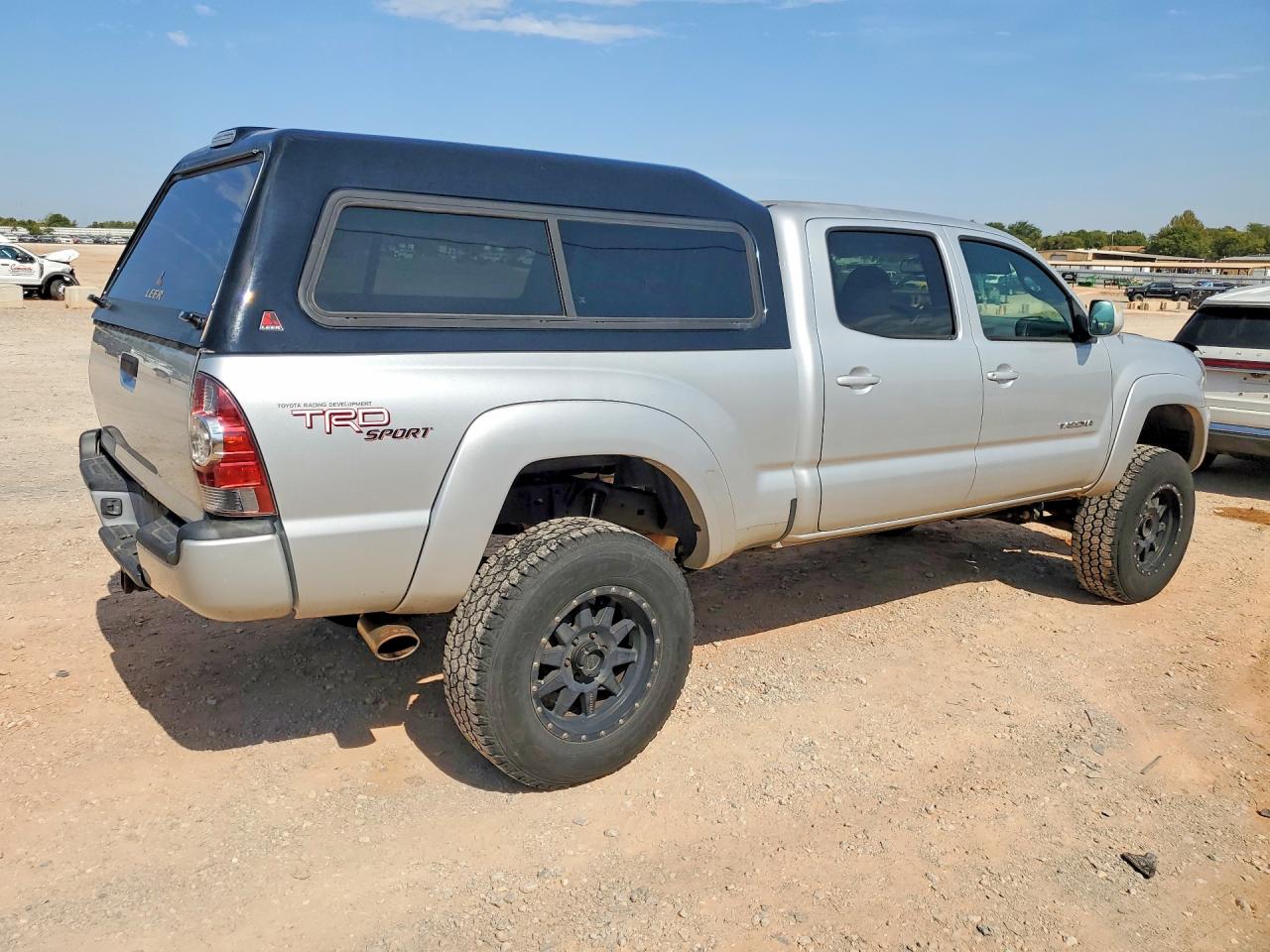 2009 Toyota Tacoma Double Cab Long Bed Silver vin: 5TEMU52N89Z600998