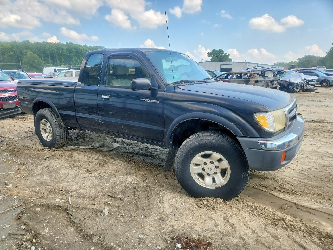 1998 Toyota Tacoma Xtracab Black vin: 4TAWN72N9WZ132462