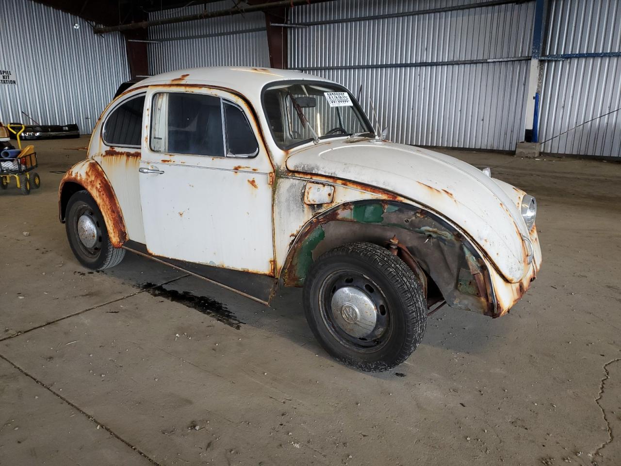 1971 Volkswagen Beetle White vin: 1102324581
