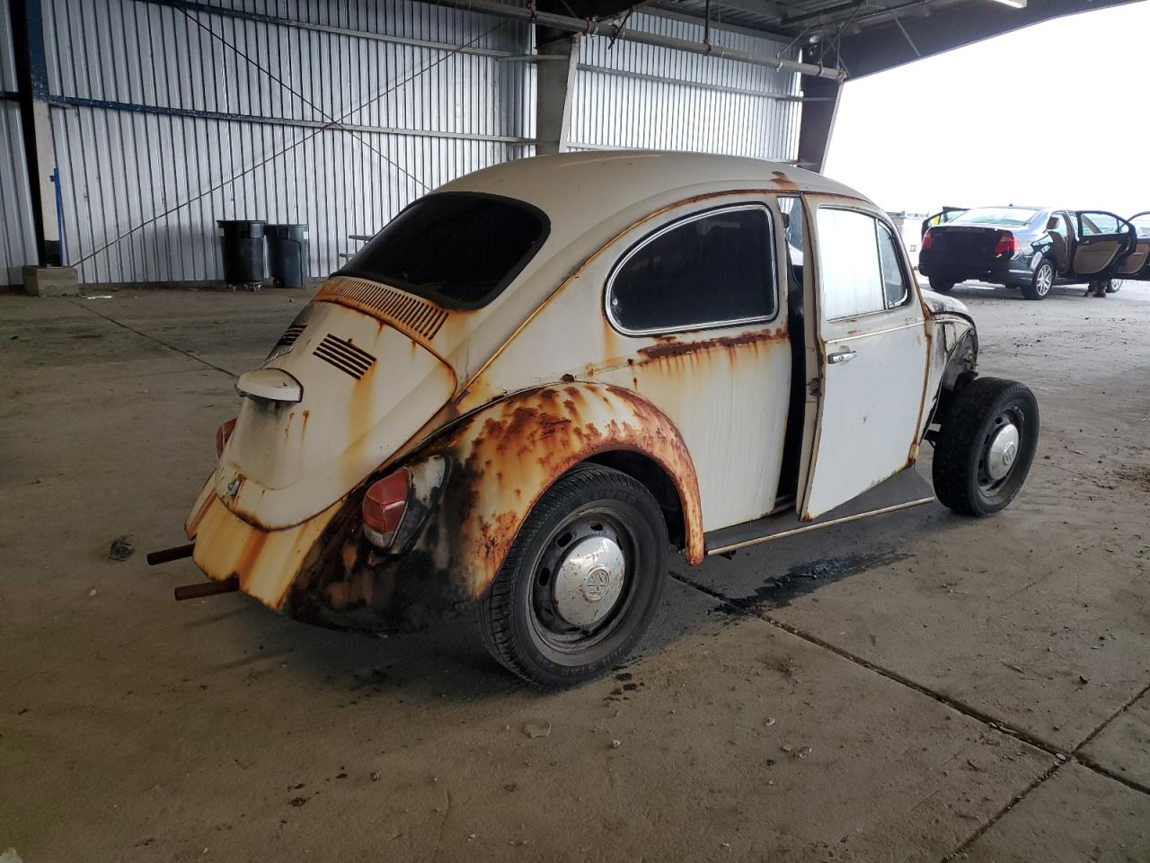 1971 Volkswagen Beetle White vin: 1102324581
