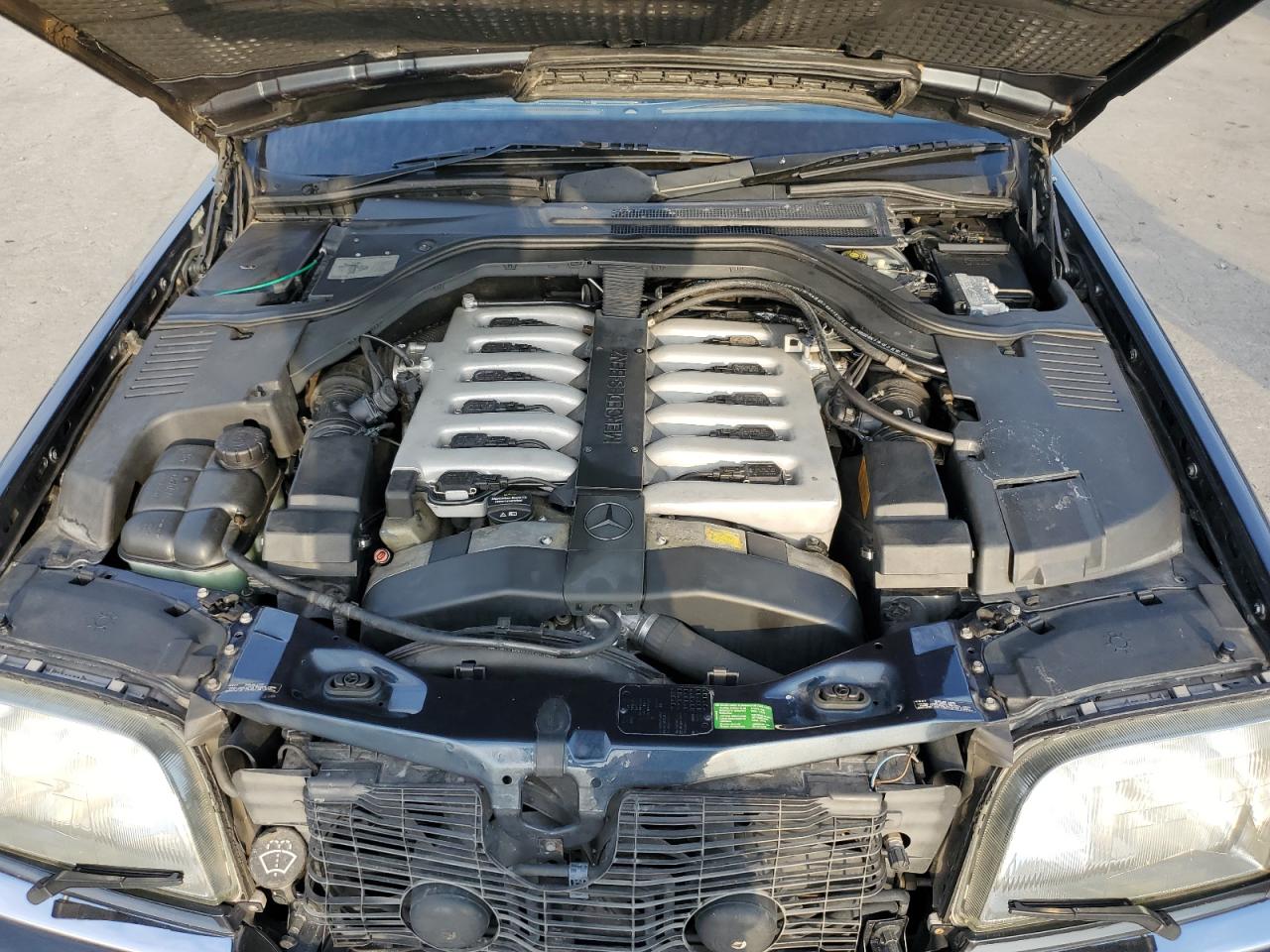 1999 Mercedes-benz S 600 Зеленый vin: WDBGA57G5XA428158