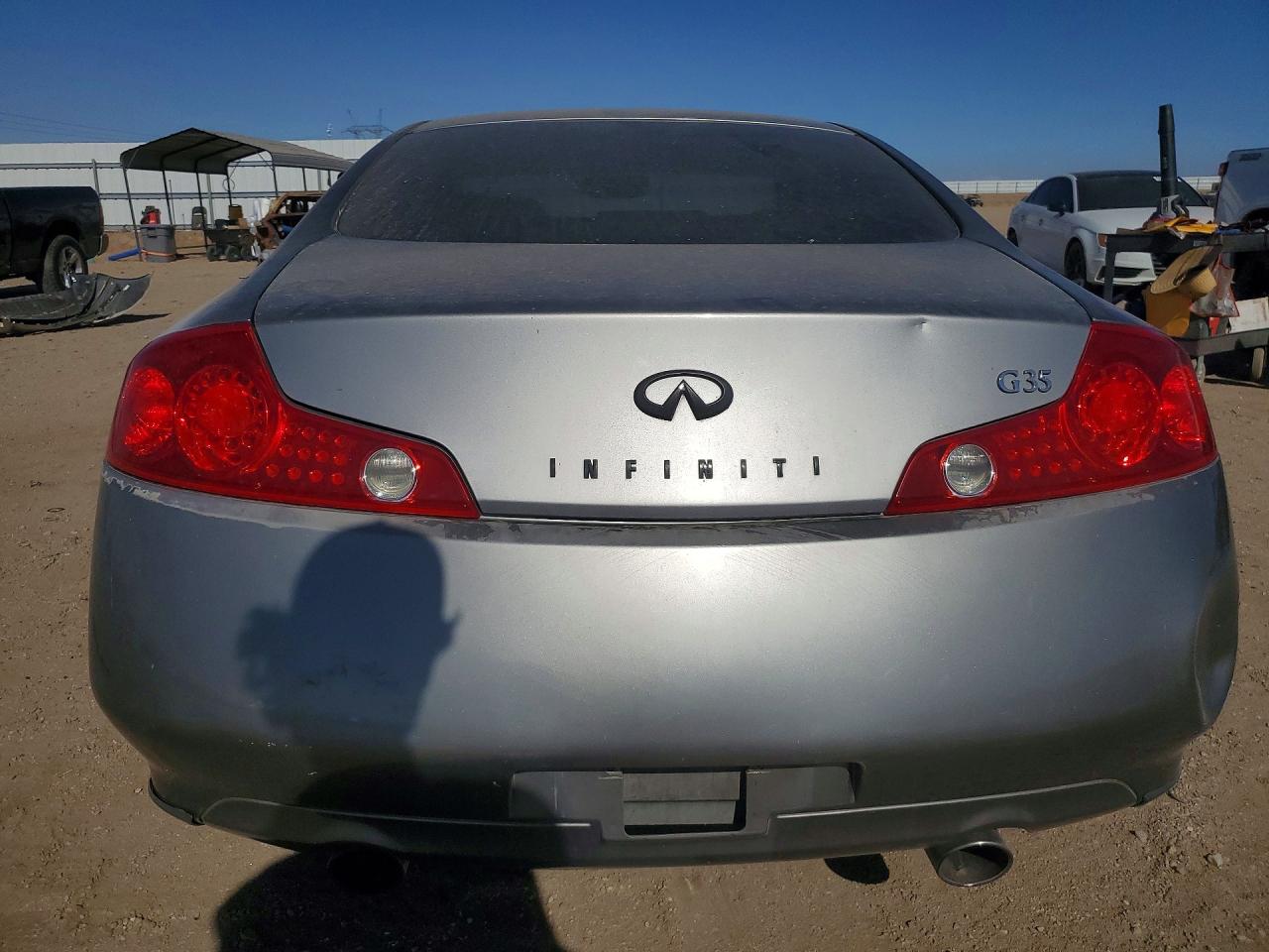 2005 Infiniti G35 Base Gray vin: JNKCV54E35M411523